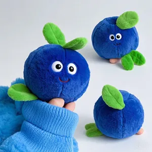 Adorable Blueberry - Shaped Plush Toy With Cute Details